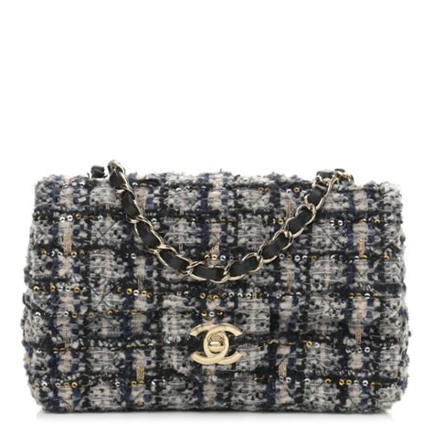 chanel tweed mini flap|fashionphile chanel flap.